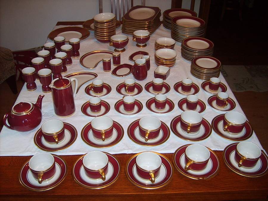 The Harley Dinner Plate by Mayer (American)-1