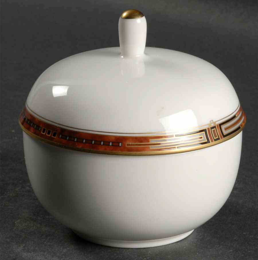 Davenport Sugar Bowl & Lid by Mikasa-1