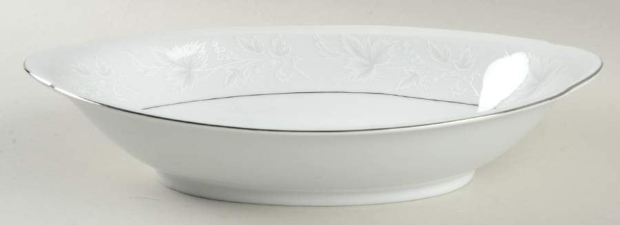 Danielle 11" Oval Vegetable Bowl by Meito-1