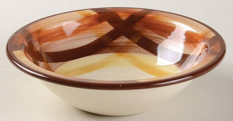 Butterscotch Rim Fruit/Dessert (Sauce) Bowl by Metlox - Poppytrail - Vernon-1