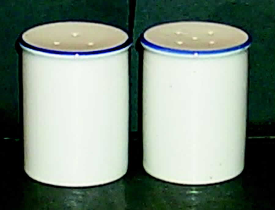 Blue Salt & Pepper Set by Mikasa-1