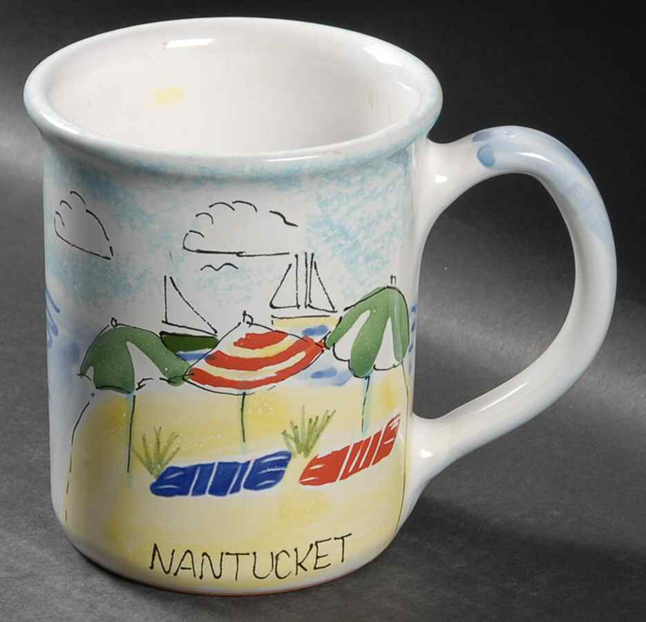Beach Scene Mug by Mesa Intl-1