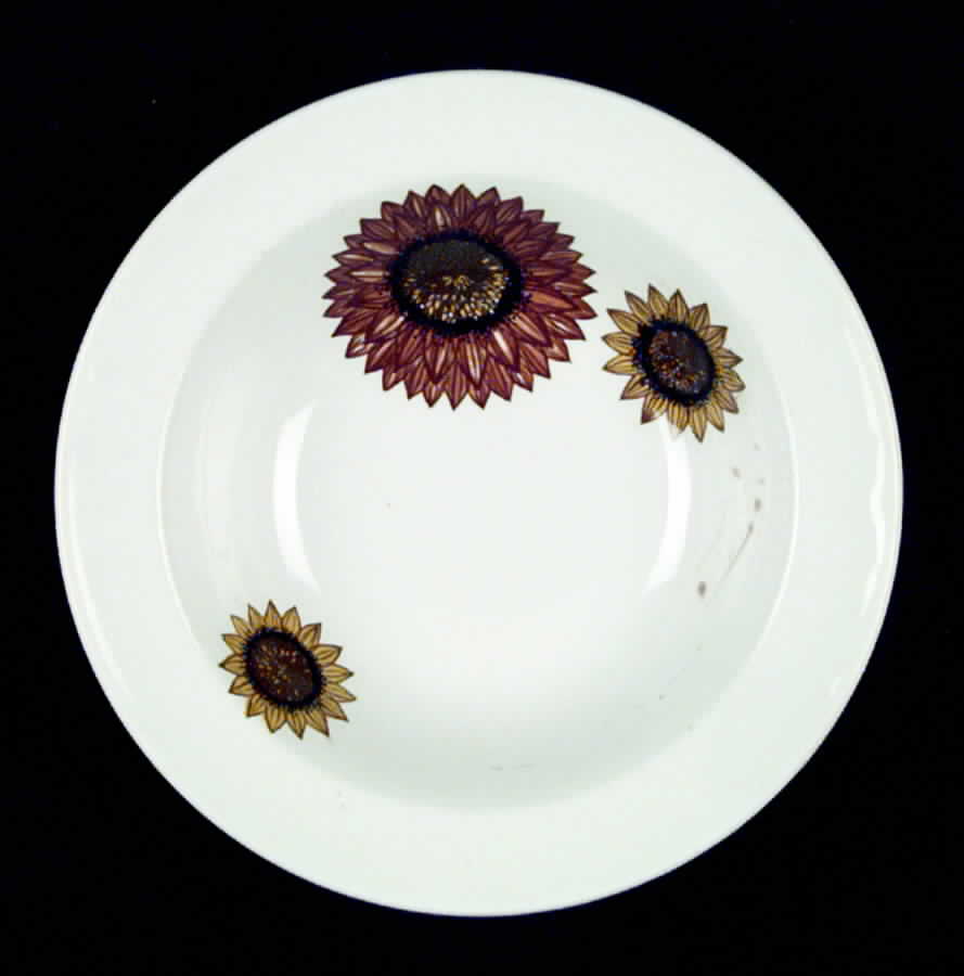 MEK43 Rim Cereal Bowl by J & G Meakin-1