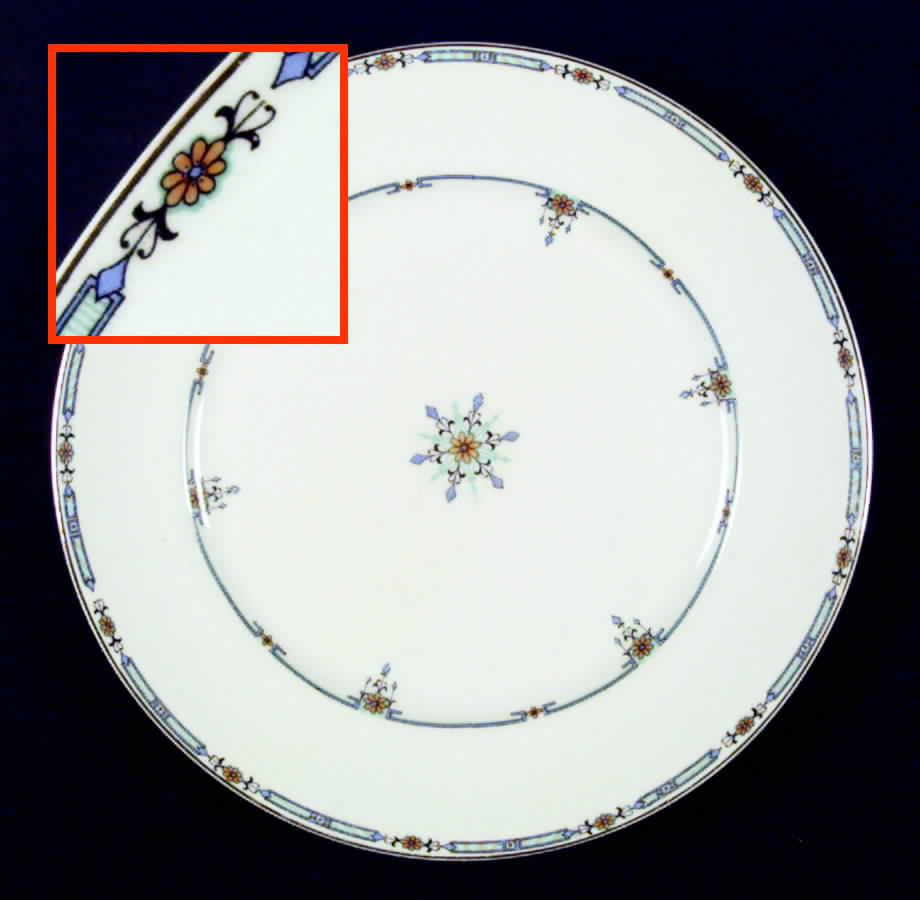 Fairhaven Dinner Plate by Alfred Meakin-1