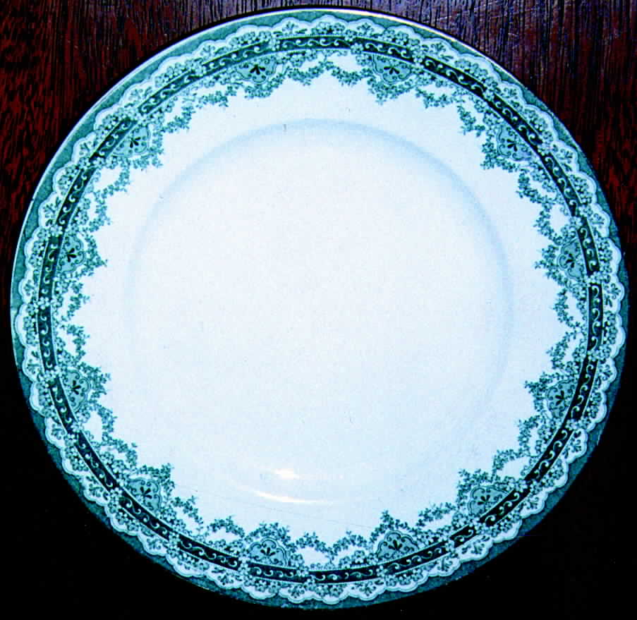 Victor Green Dinner Plate by John Maddock & Sons-1