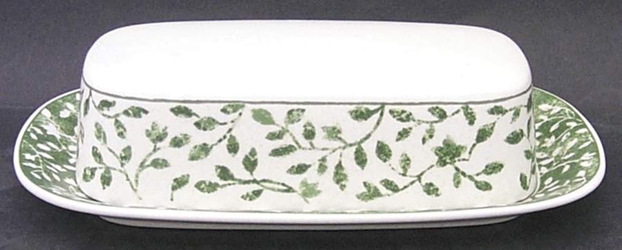 Ardsley Green 1/4 Lb Covered Butter by Mikasa-1