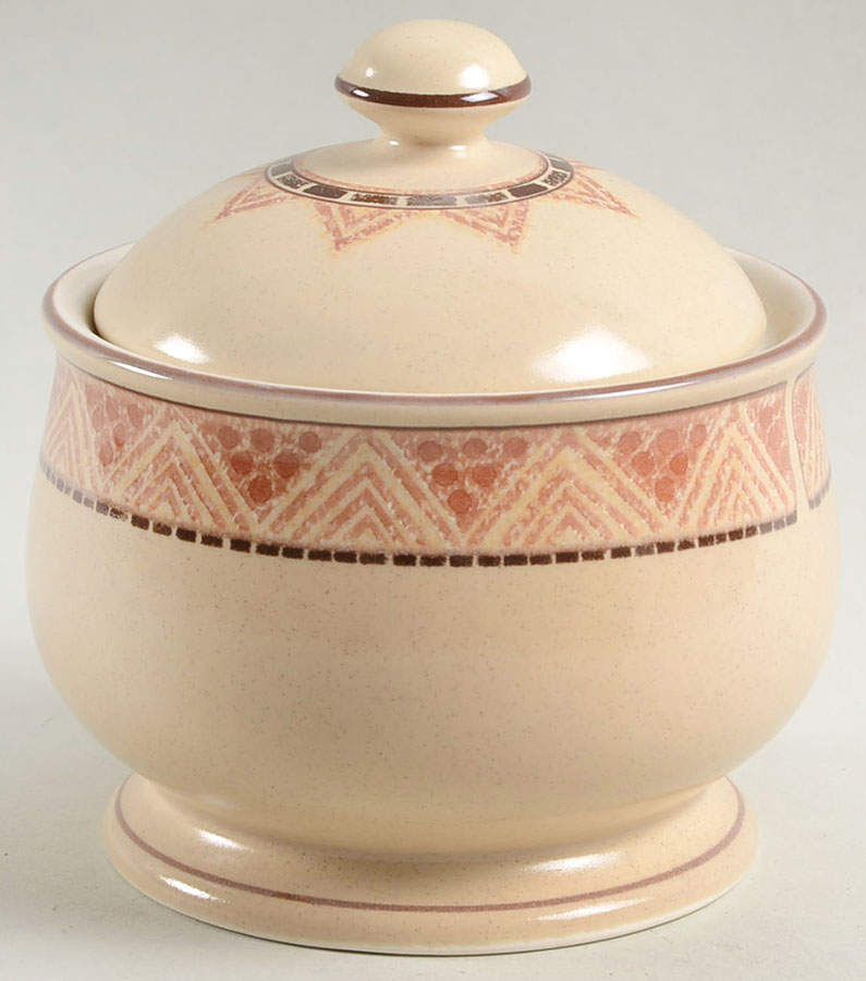 San Mateo Sugar Bowl & Lid by Mikasa-1