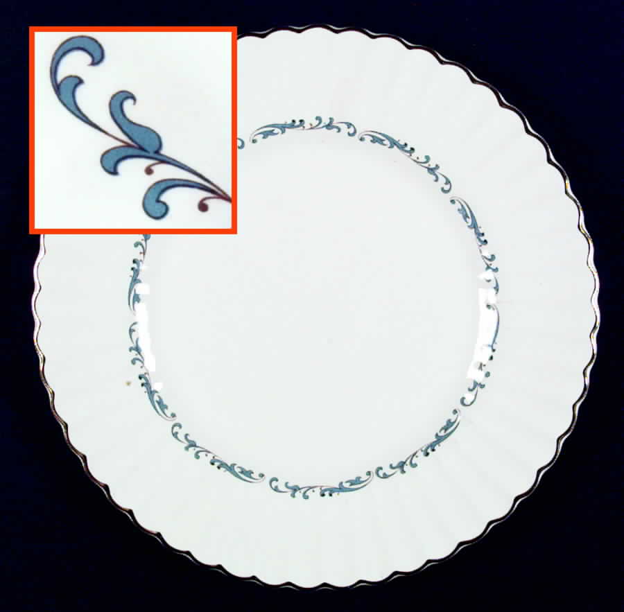 Chateau Dinner Plate by J & G Meakin-1