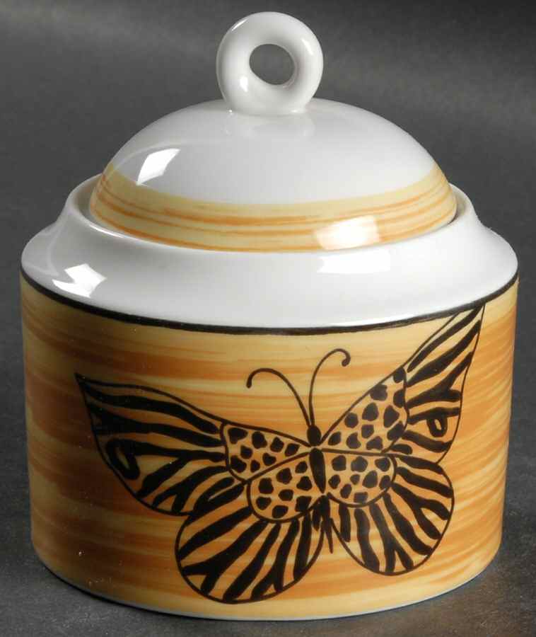 Metamorphosis Sugar Bowl & Lid by Mikasa-1