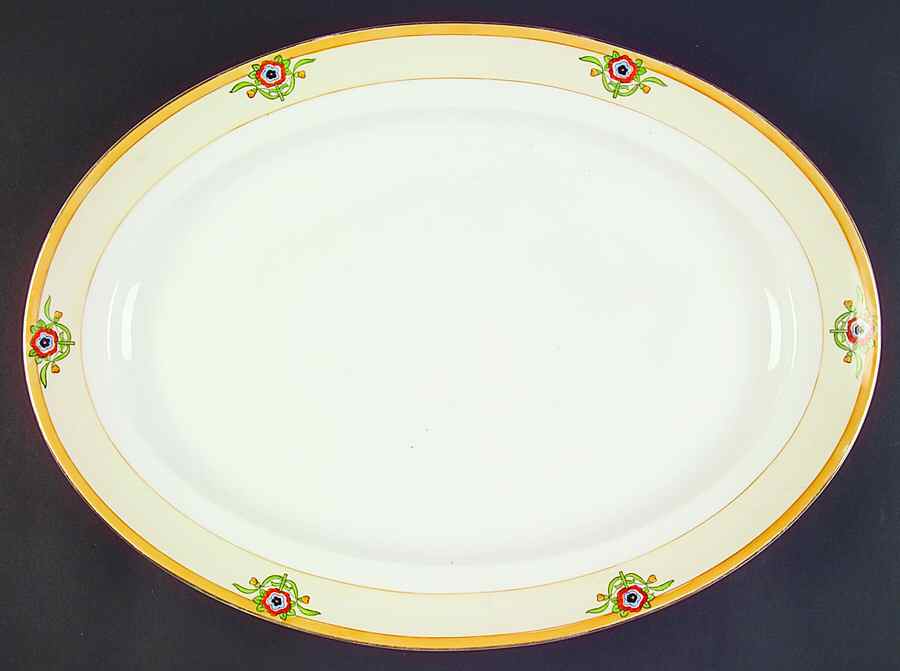 MEI508 16" Oval Serving Platter by Meito-1