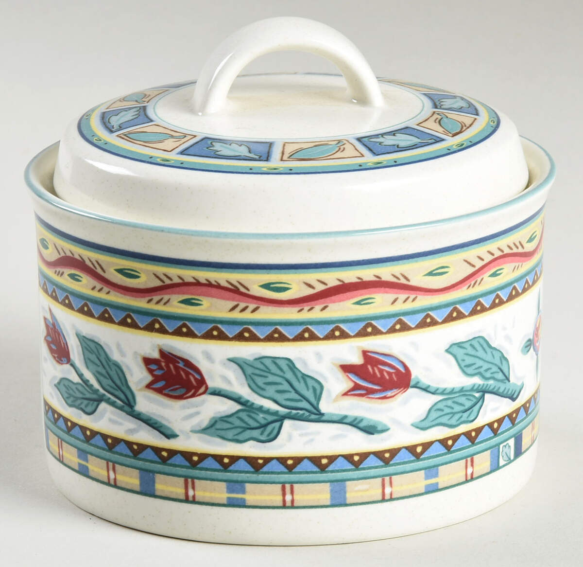 Chalet Sugar Bowl & Lid by Mikasa-1