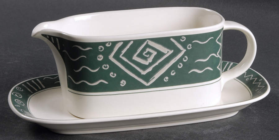 Veracruz Gravy Boat & Underplate by Mikasa-1