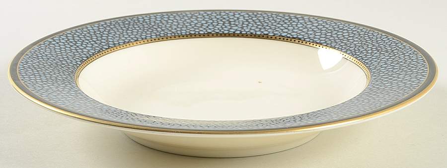 Ebony Flair Rim Soup Bowl by Mikasa-1