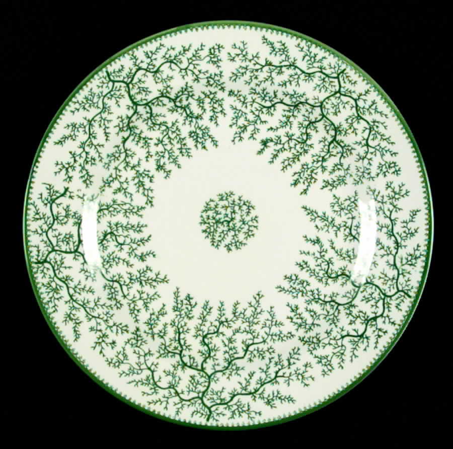 Fibre-Green Salad Plate by Minton-1