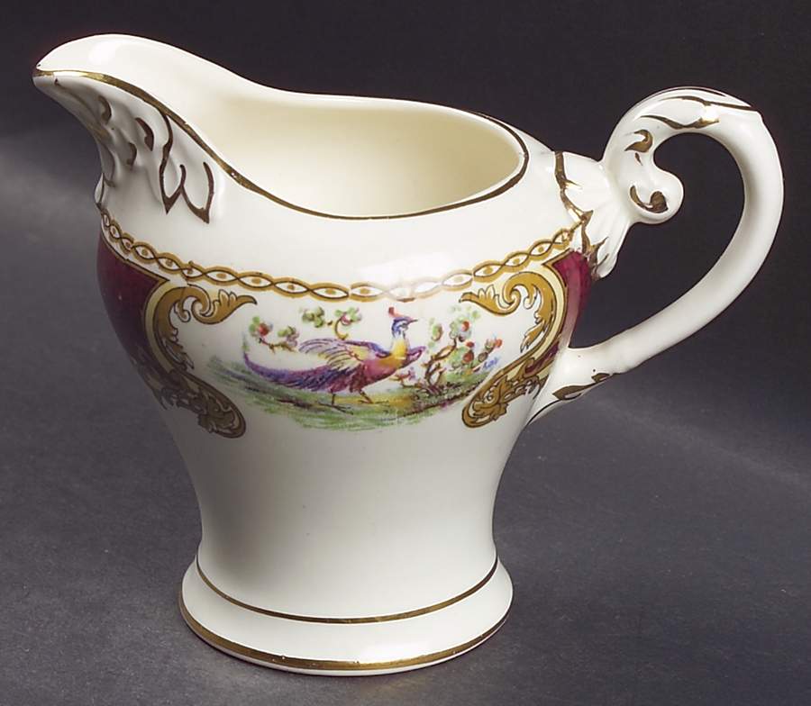 Chelsea Bird Red Mini Creamer by Myott Staffordshire-1