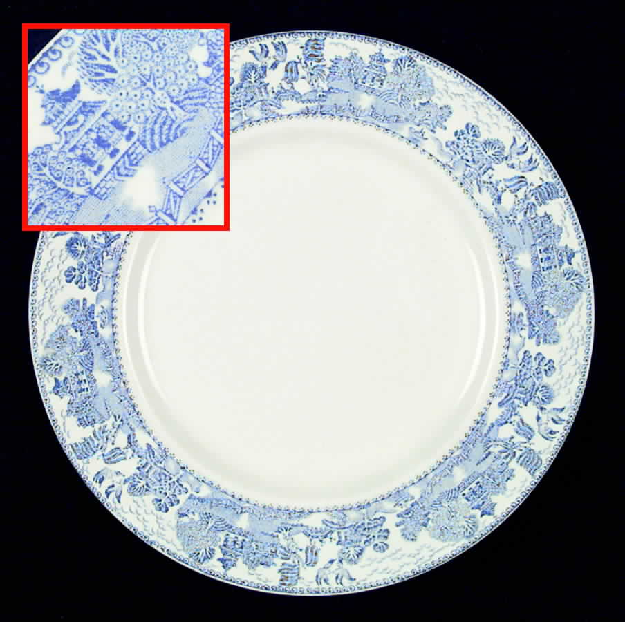 Ye Olde Willow Dinner Plate by Myott Staffordshire-1