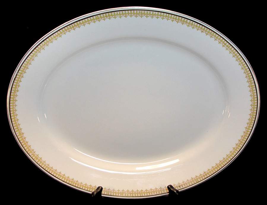 MEK48 14" Oval Serving Platter by J & G Meakin-1