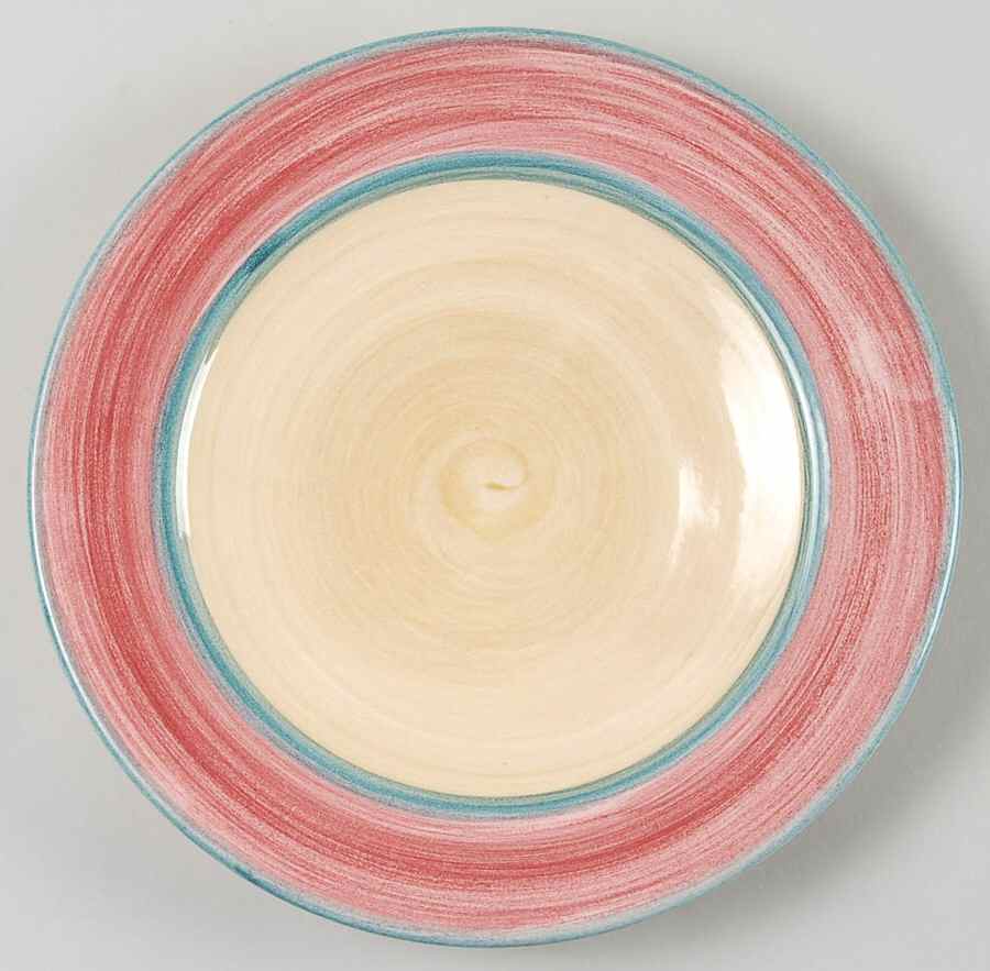 Mallorca Jade Raspberry Salad Plate by Mallory-California-1