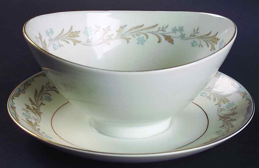 Monterey Gravy Boat with Attached Underplate by Mikasa-1