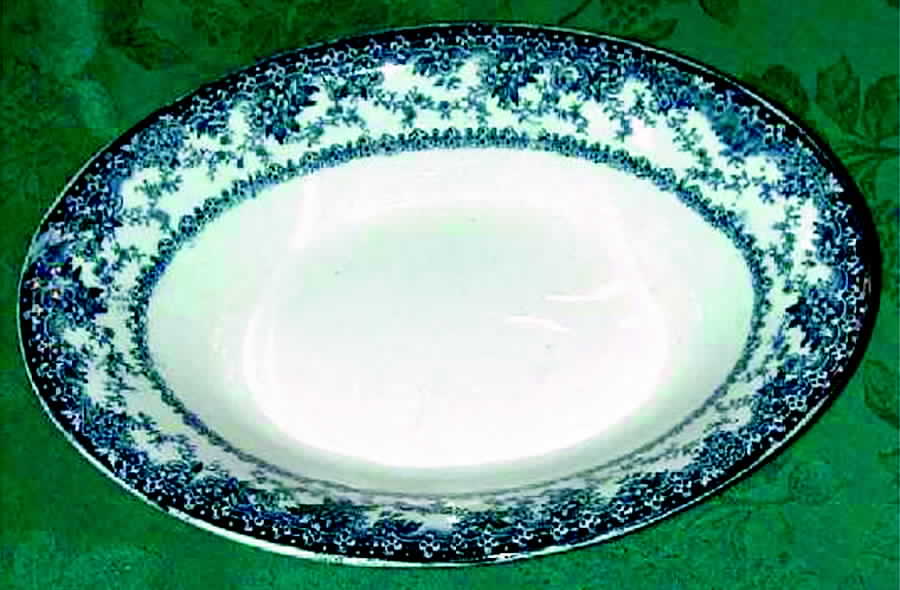 MAD51 9" Oval Vegetable Bowl by John Maddock & Sons-1