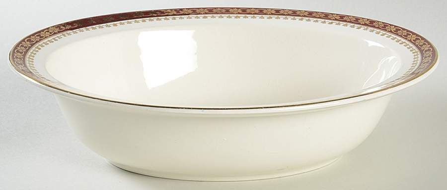 MEA53 9" Oval Vegetable Bowl by Alfred Meakin-1