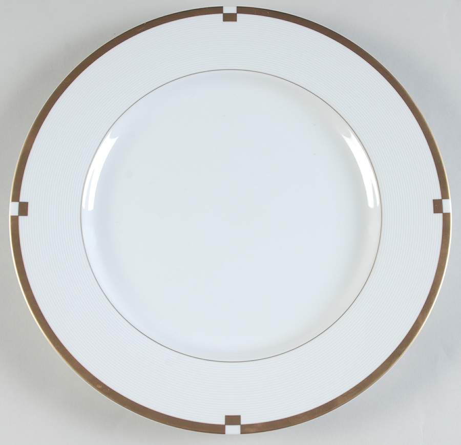 Invitation Gold 12" Chop Plate (Round Platter) by Mikasa-1