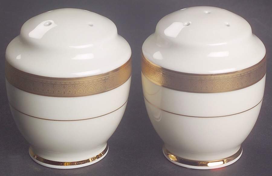Palatial Gold Salt & Pepper Set by Mikasa-1