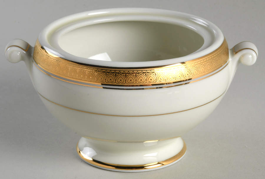 Palatial Gold Sugar Bowl No Lid by Mikasa-1