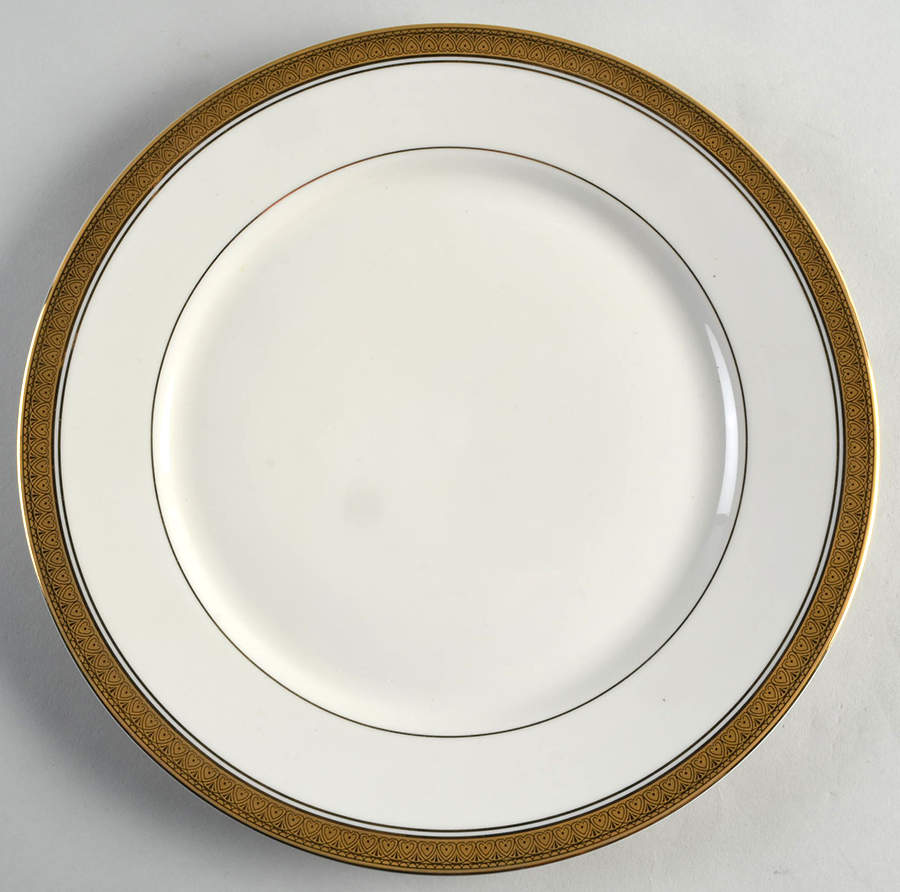 Palatial Gold 12" Chop Plate (Round Platter) by Mikasa-1