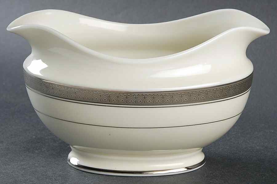 Palatial Platinum Gravy Boat by Mikasa-1