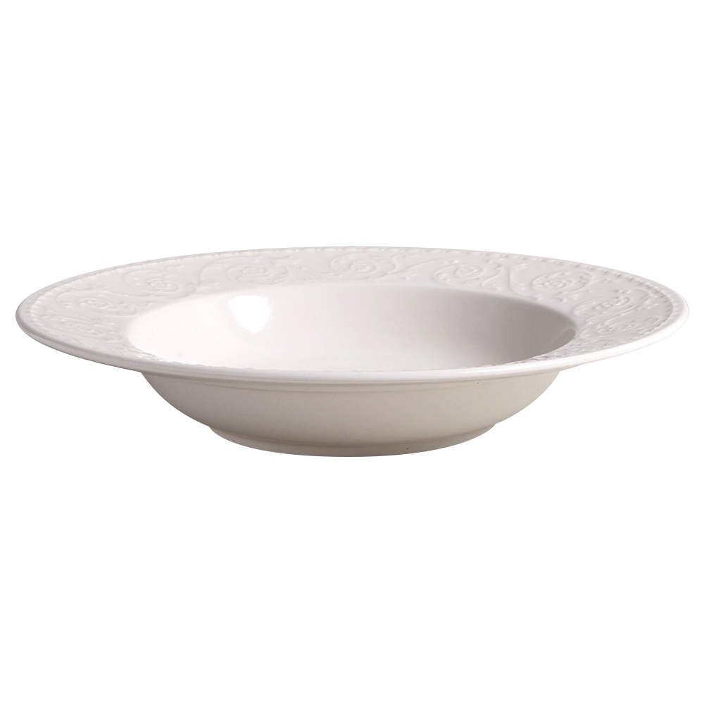 Plaza Lane Large Rim Soup Bowl by Mikasa-1
