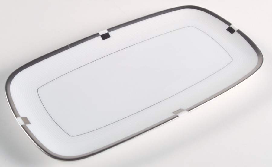 Invitation Platinum Butter Tray by Mikasa-1