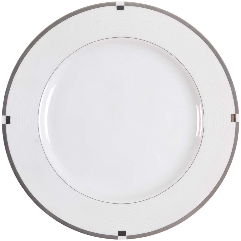 Invitation Platinum Dinner Plate by Mikasa-1
