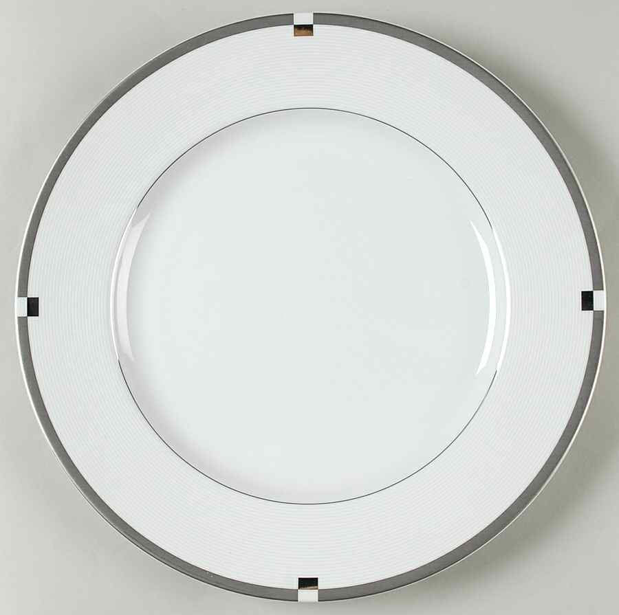 Invitation Platinum 12" Chop Plate (Round Platter) by Mikasa-1