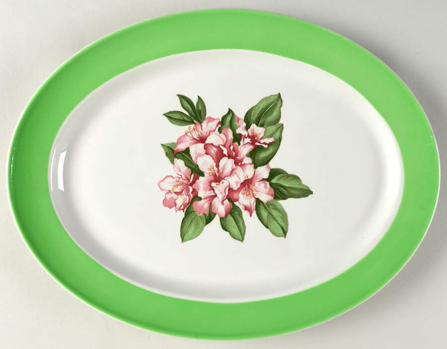 MYR16 14" Oval Serving Platter by Mayer (American)-1