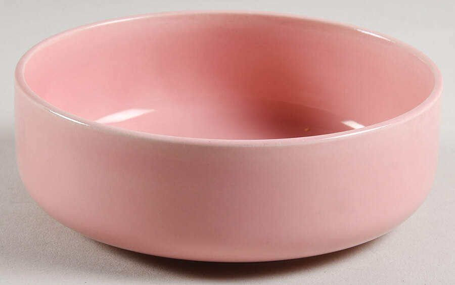 Casual California Dawn Pink Individual Salad Bowl by Metlox - Poppytrail - Vernon-1