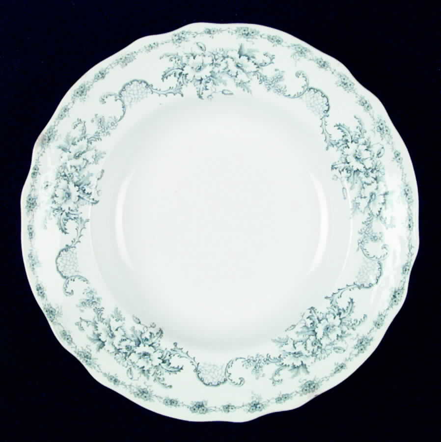 Mentone Rim Soup Bowl by Alfred Meakin-1
