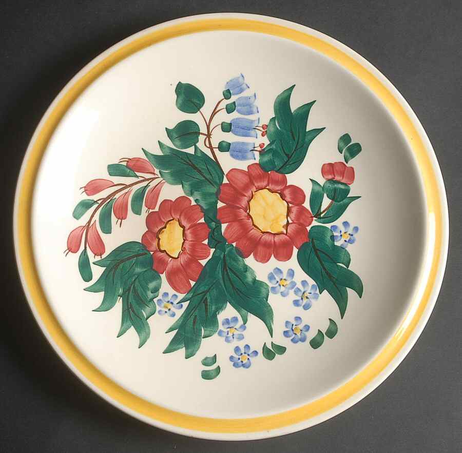 Bouquet Dinner Plate by Metlox - Poppytrail - Vernon-1