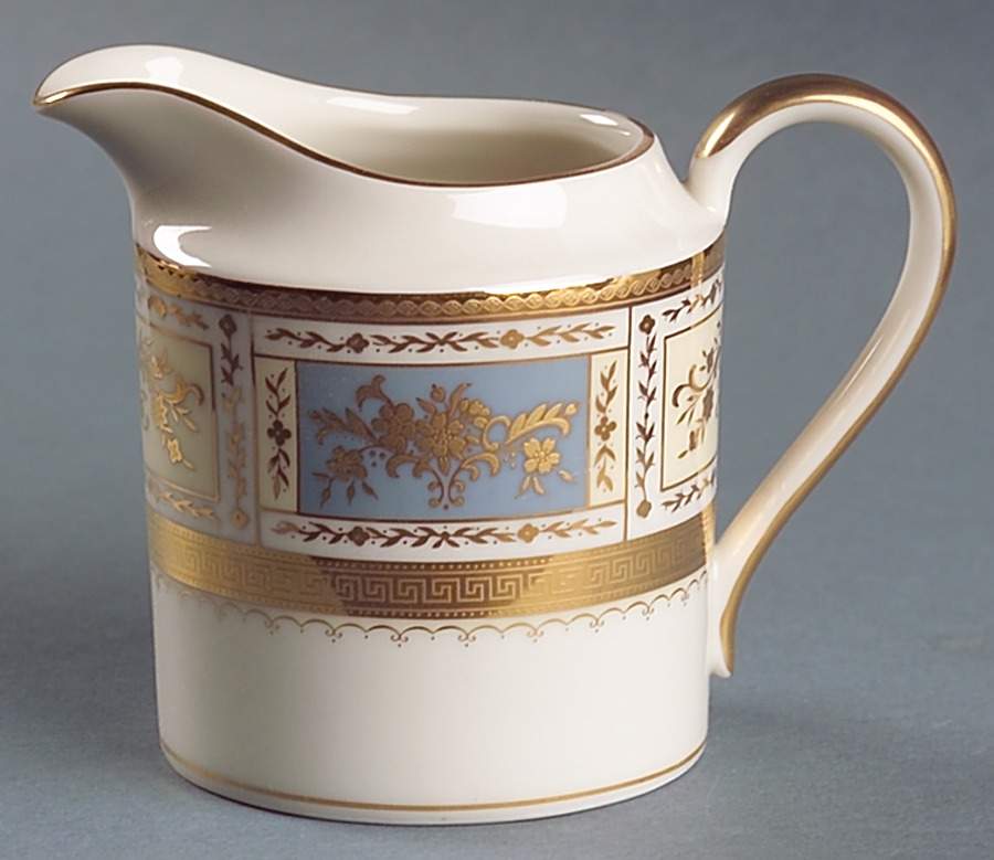 Pompadour Blue Creamer by Mikasa-1