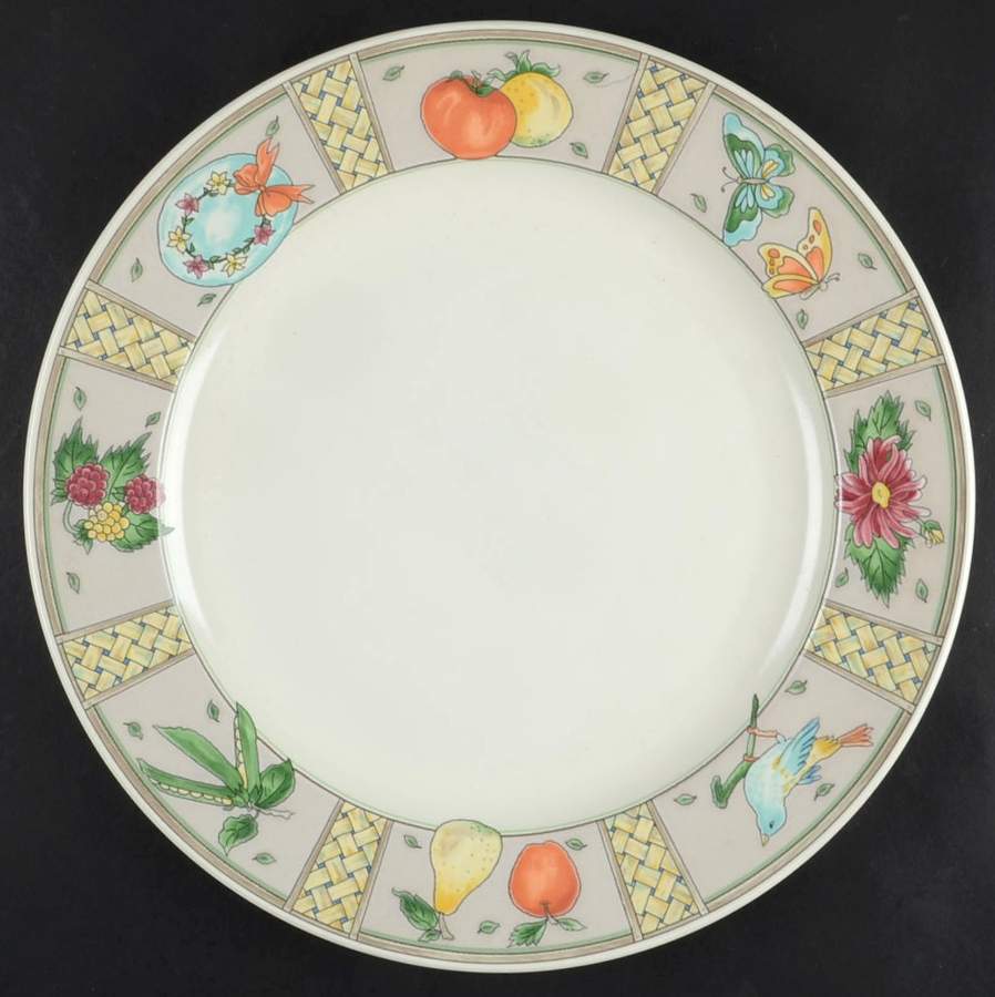 Summer Jewels 12" Chop Plate (Round Platter) by Mikasa-1