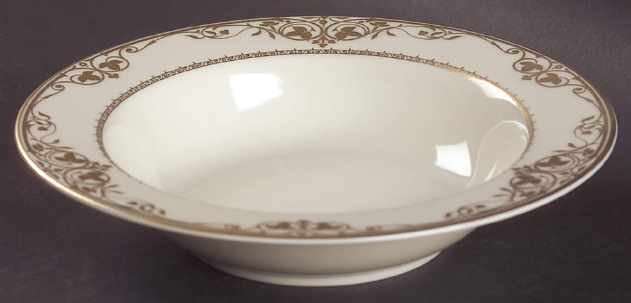 Villa Gold Rim Fruit/Dessert (Sauce) Bowl by Mikasa-1