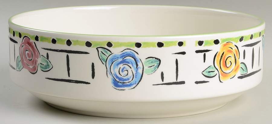 Summer Love 8" Round Vegetable Bowl by Mikasa-1