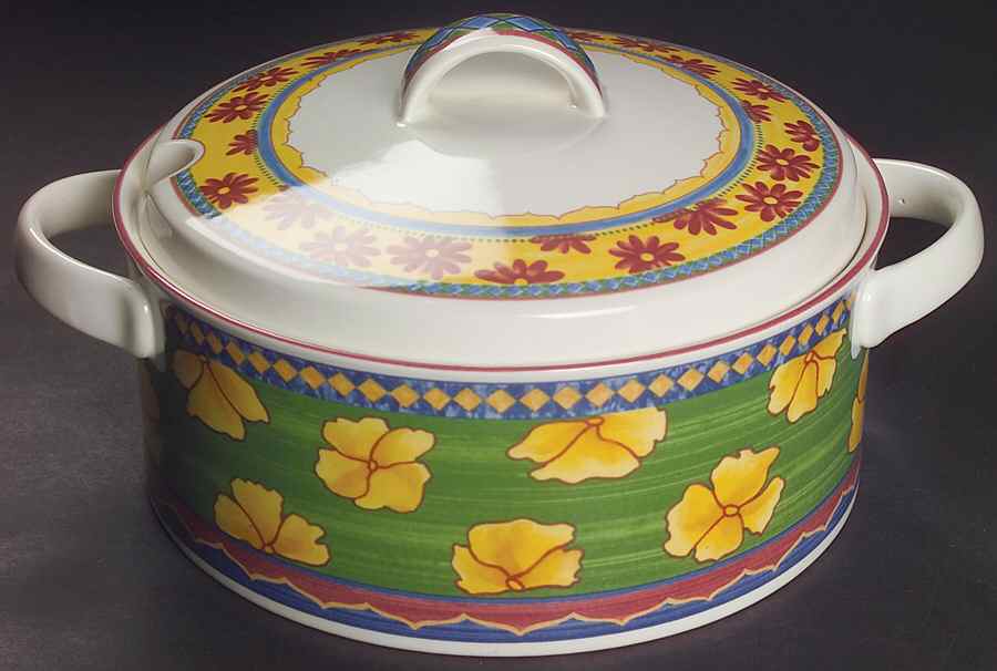 Acapulco Tureen &  Lid by Mikasa-1