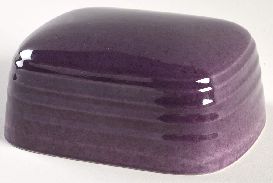 Amethyst Lid for 1/4 Lb Butter by Mikasa-1