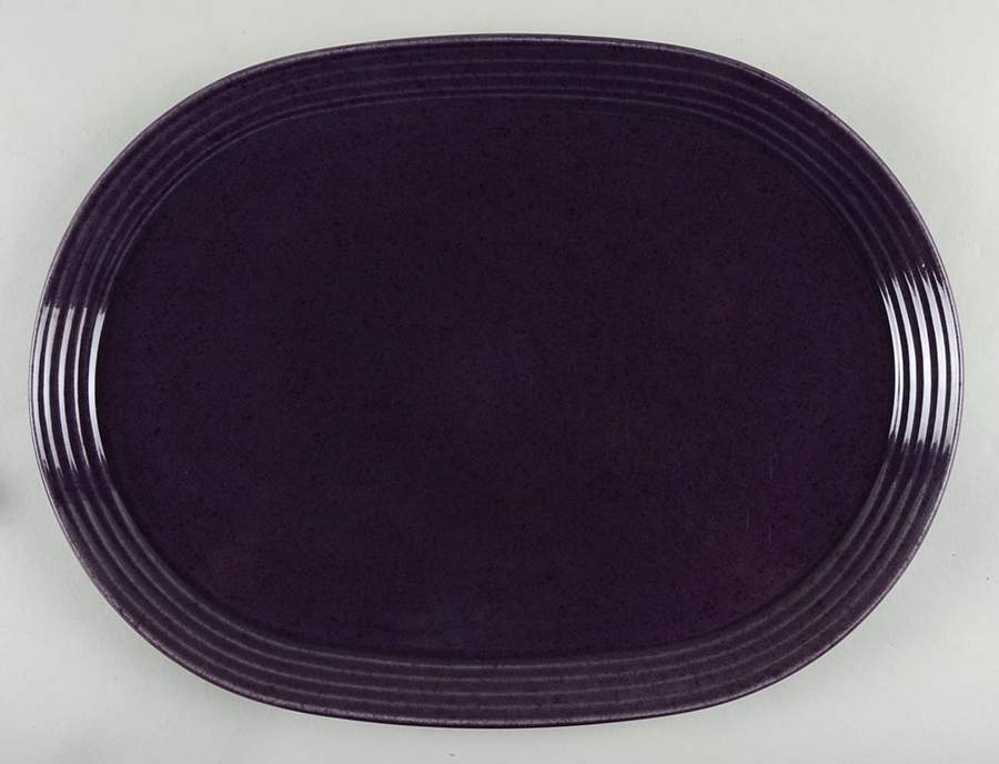 Amethyst 15" Oval Serving Platter by Mikasa-1
