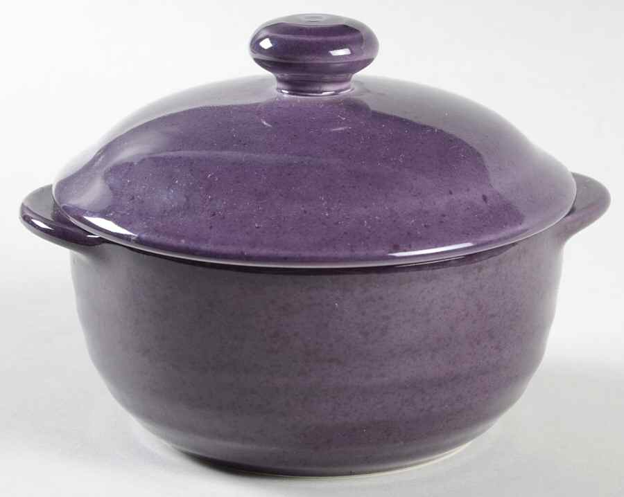 Amethyst Individual Casserole & Lid by Mikasa-1
