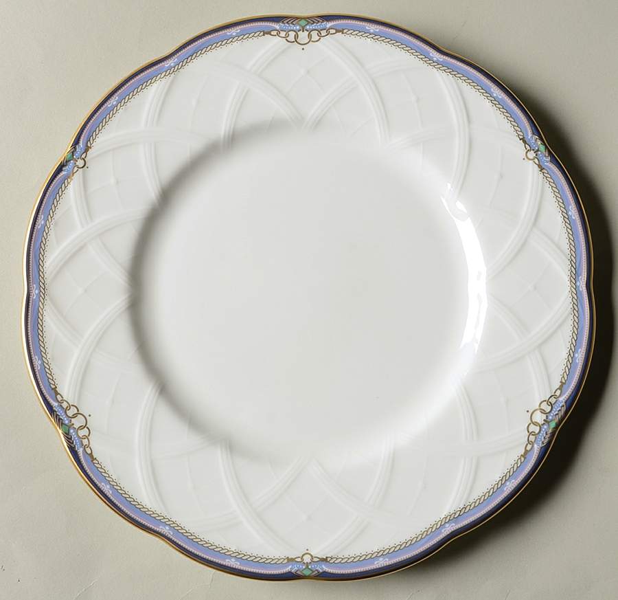Golden Bracelet Salad Plate by Mikasa-1