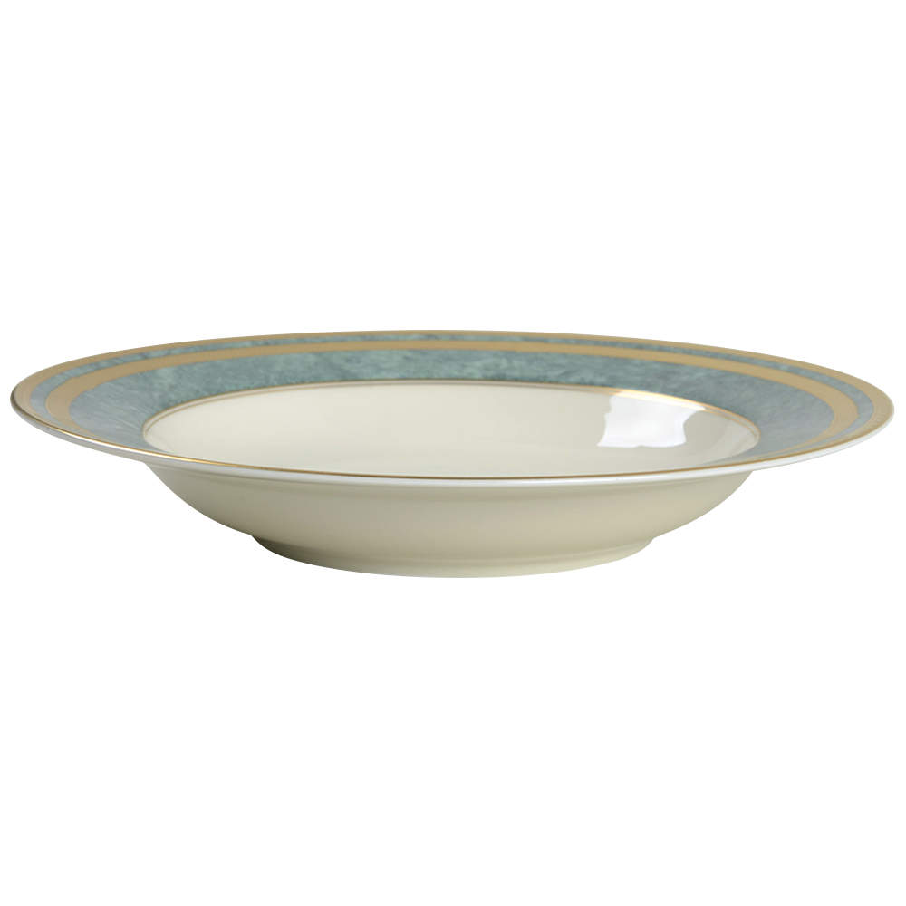 Celadon Florentine Rim Soup Bowl by Mikasa-1