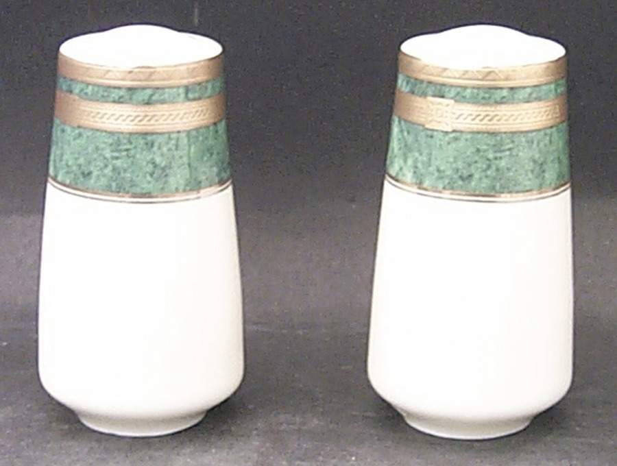 Celadon Florentine Salt & Pepper Set by Mikasa-1