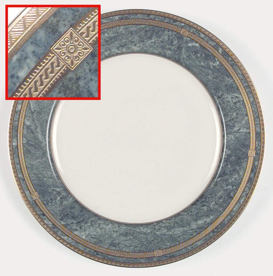 Celadon Florentine Dinner Plate by Mikasa-1
